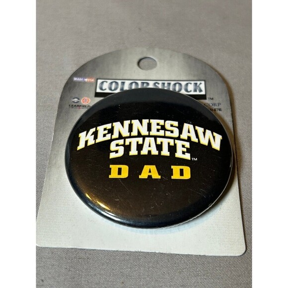 Kennesaw State Dad Button - Picture 1 of 2